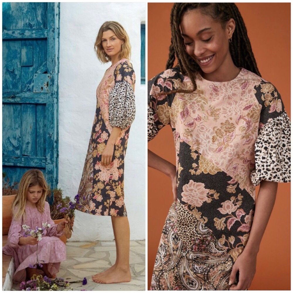 NWT ANTHROPOLOGIE KACHEL EVANGELINE MIDI DRESS